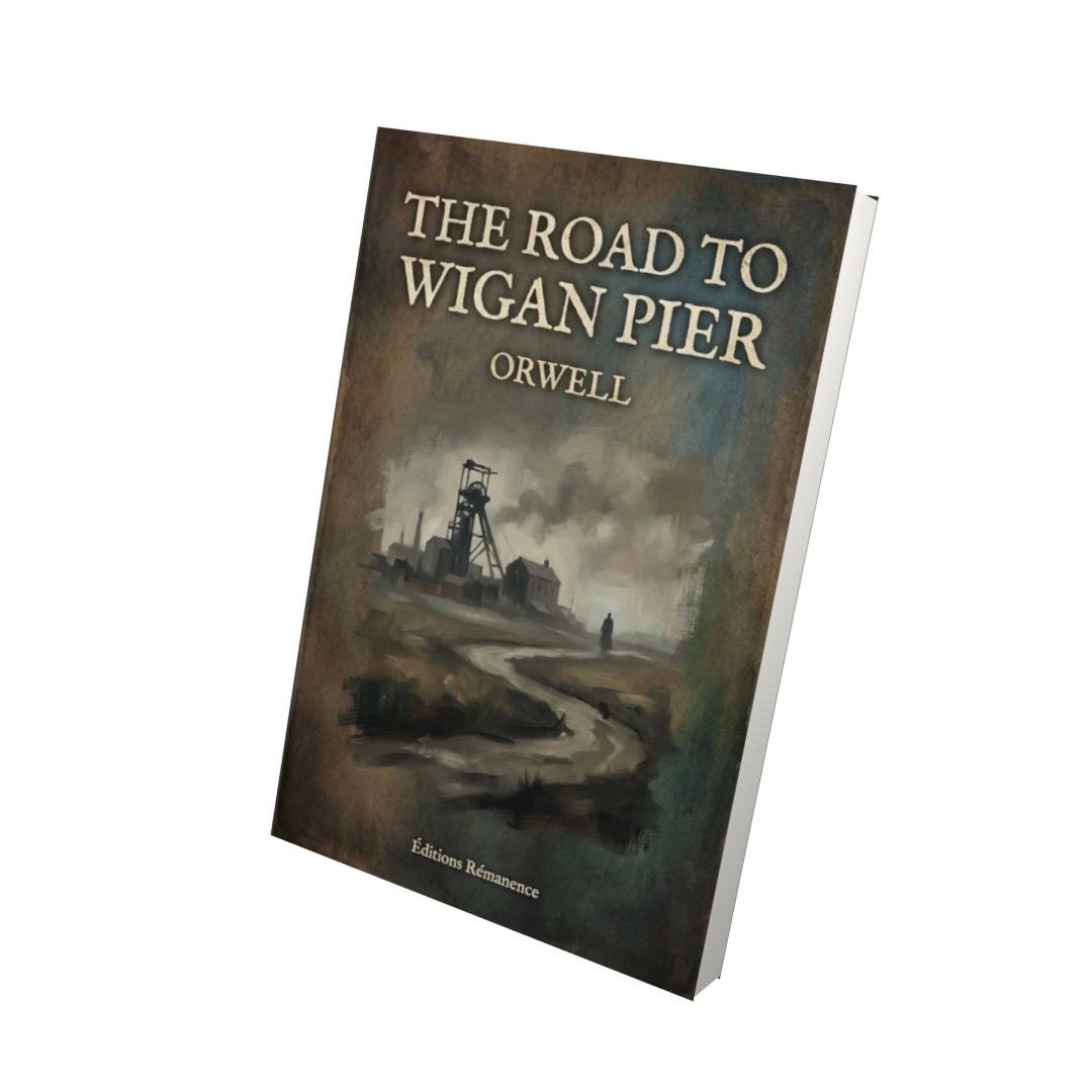 Livre The Road to Wigan Pier – Orwell - Vue 3D - Editions Remanence