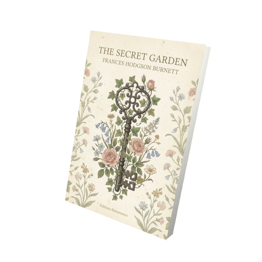 Livre The Secret Garden – Frances Hodgson Burnett - Vue 3D - Editions Remanence