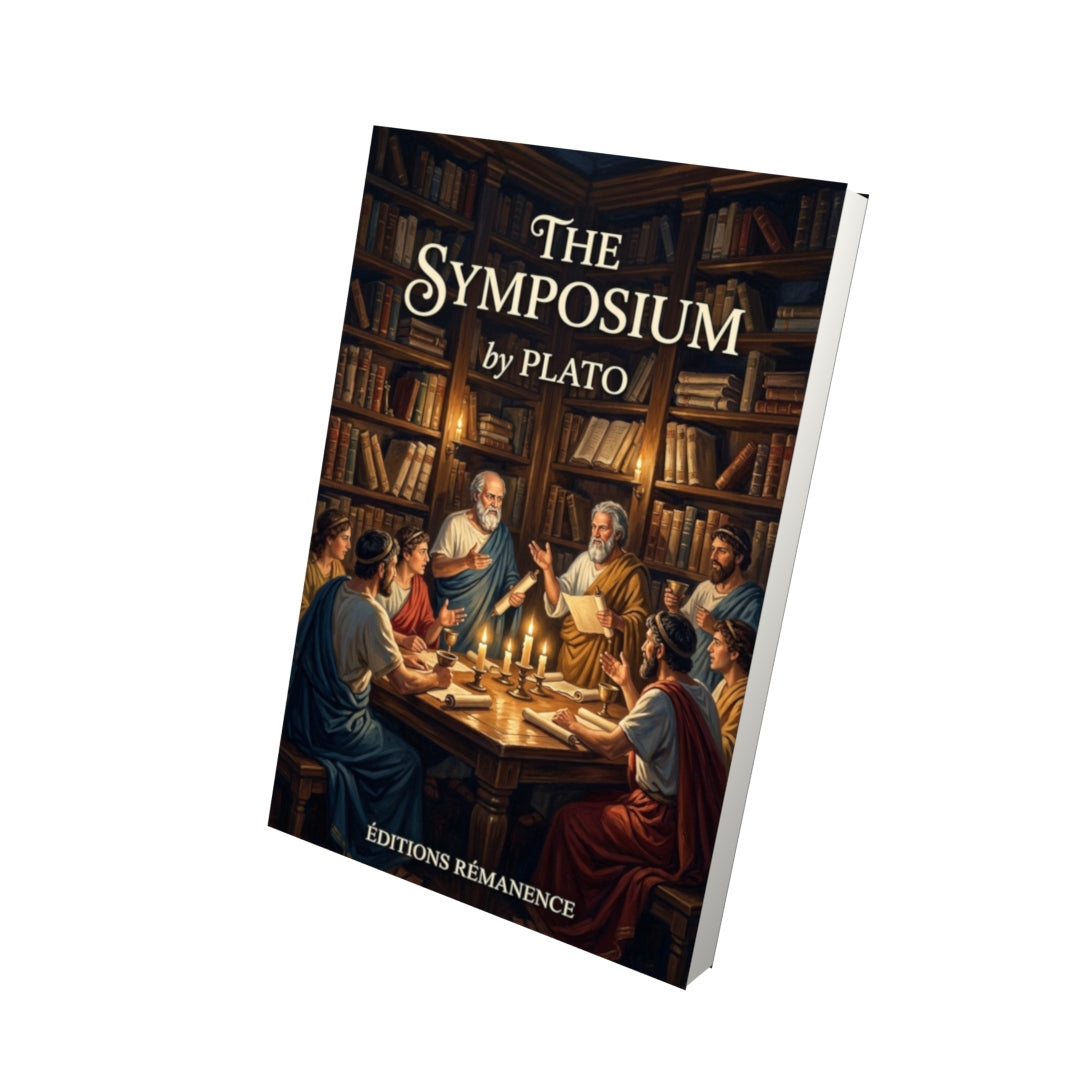 Livre The Symposium – Plato - Vue 3D - Editions Remanence