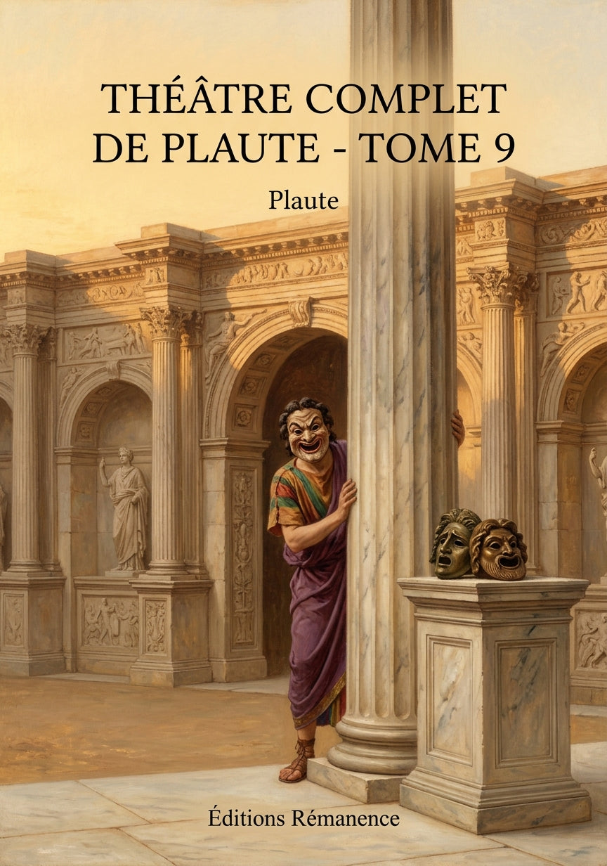 Livre Théâtre complet de Plaute - Tome 9 par Plaute - Couverture - Editions Remanence