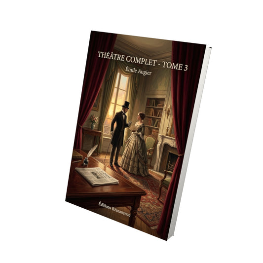 Livre Théâtre complet - Tome 3 par Henry Bataille - Vue 3D - Editions Remanence