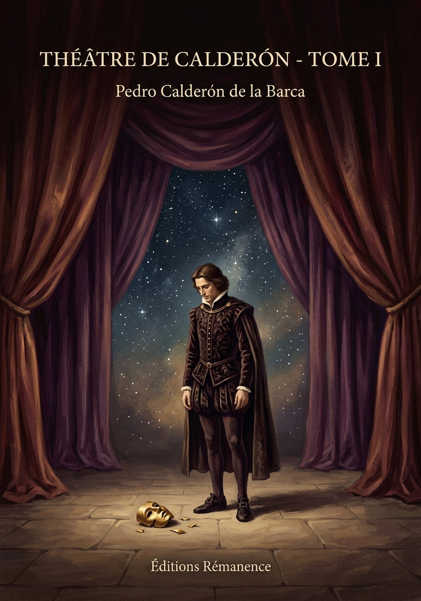 Livre Théâtre de Calderón - Tome I par Pedro Calderón de la Barca - Couverture - Editions Remanence