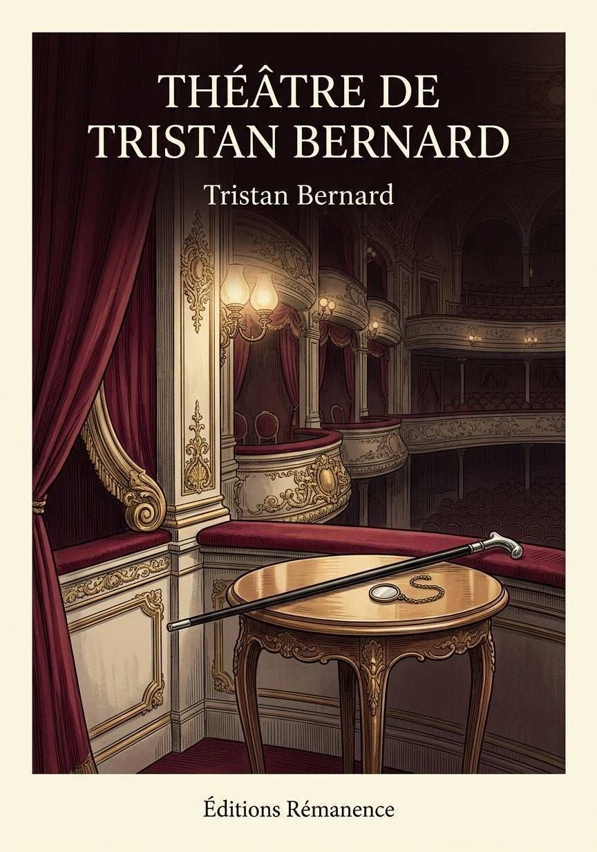 Livre Théâtre de Tristan Bernard par Tristan Bernard - Couverture - Editions Remanence