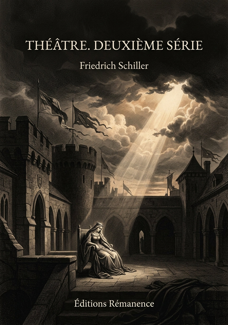 Livre Théâtre. Deuxième série par Friedrich Schiller - Couverture - Editions Remanence