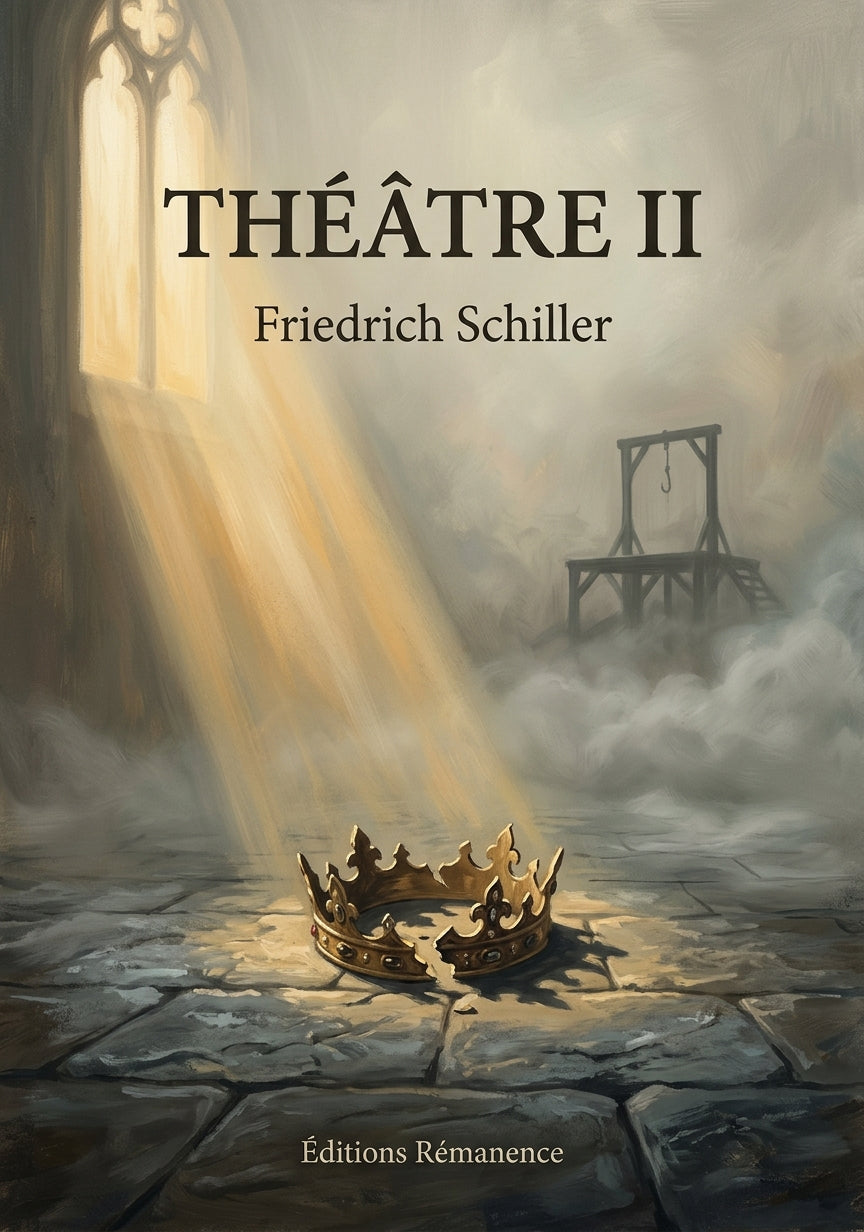 Livre Théâtre II par Friedrich Schiller - Couverture - Editions Remanence