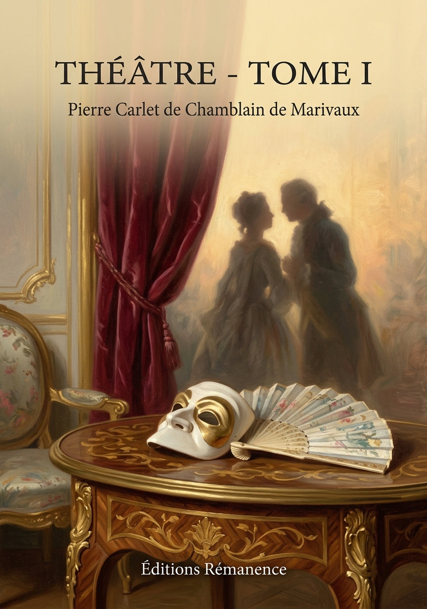 Livre Théâtre - Tome I par Henri Meilhac et Ludovic Halévy - Couverture - Editions Remanence