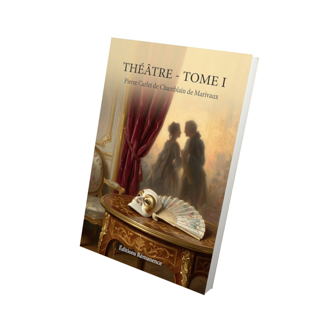 Livre Théâtre - Tome I par Henri Meilhac et Ludovic Halévy - Vue 3D - Editions Remanence