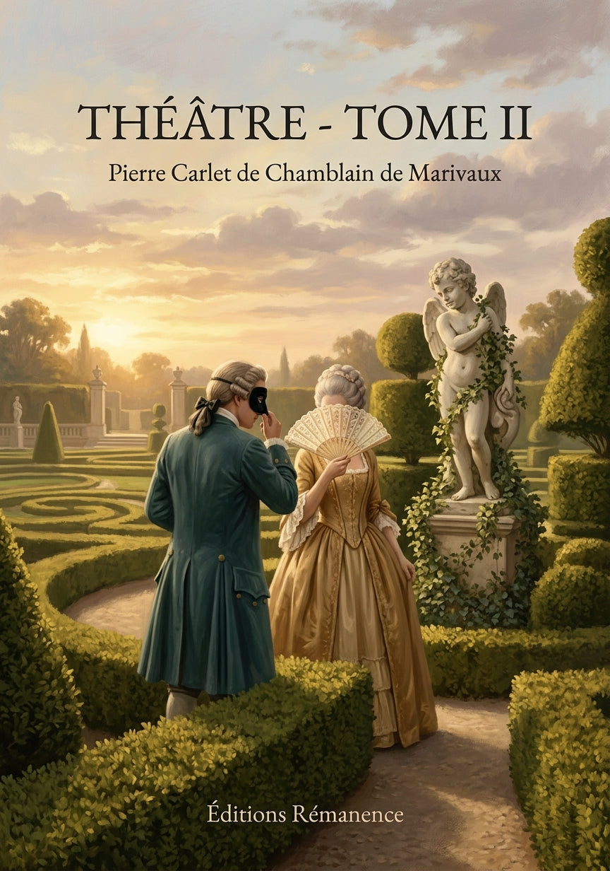 Livre Théâtre - Tome II par Henri Meilhac et Ludovic Halévy - Couverture - Editions Remanence