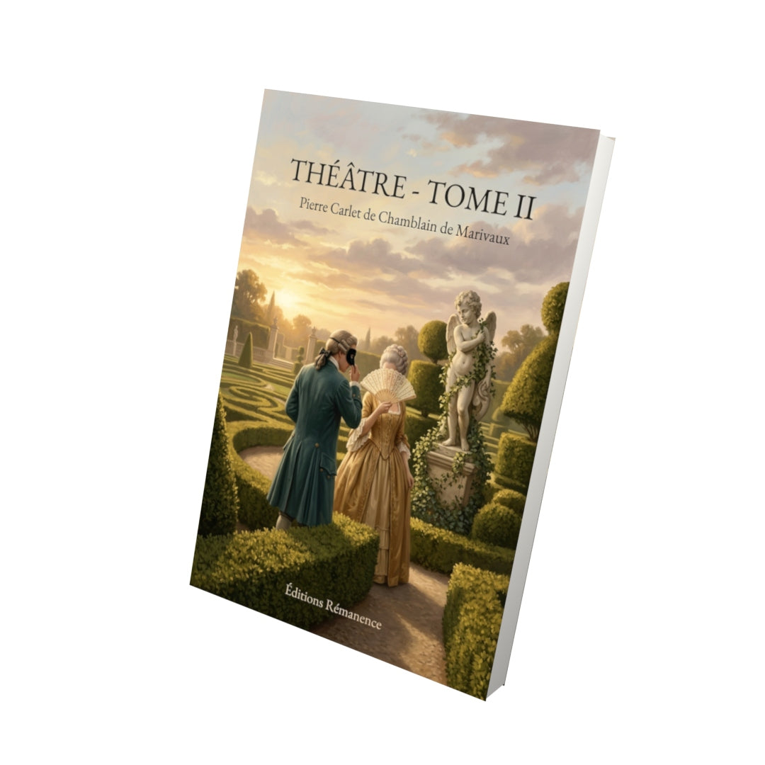 Livre Théâtre - Tome II par Henri Meilhac et Ludovic Halévy - Vue 3D - Editions Remanence