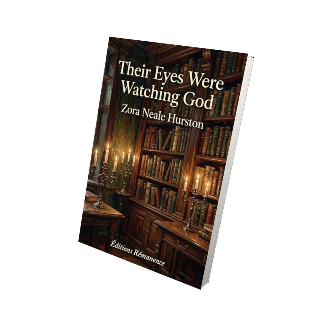 Livre Their Eyes Were Watching God – Zora Neale Hurston - Vue 3D - Editions Remanence