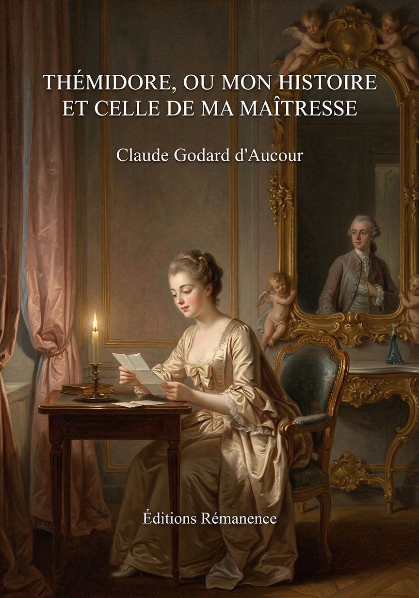 Livre Thémidore, ou Mon histoire et celle de ma maîtresse par Claude Godard d’Aucour - Couverture - Editions Remanence