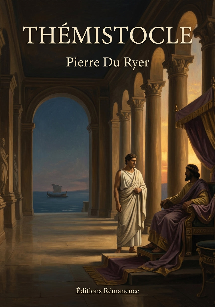 Livre Thémistocle par Pierre Du Ryer - Couverture - Editions Remanence