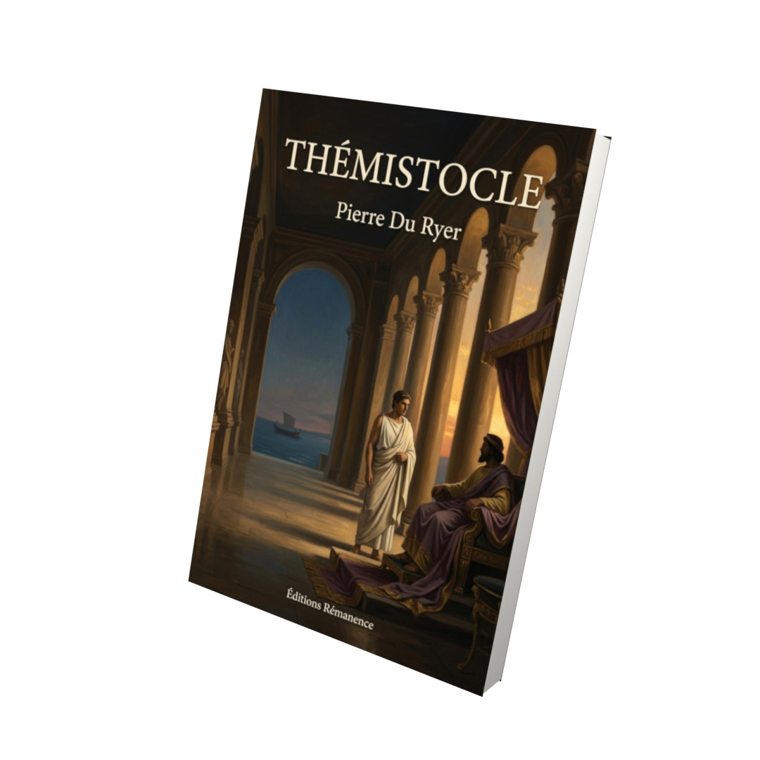 Livre Thémistocle par Pierre Du Ryer - Vue 3D - Editions Remanence