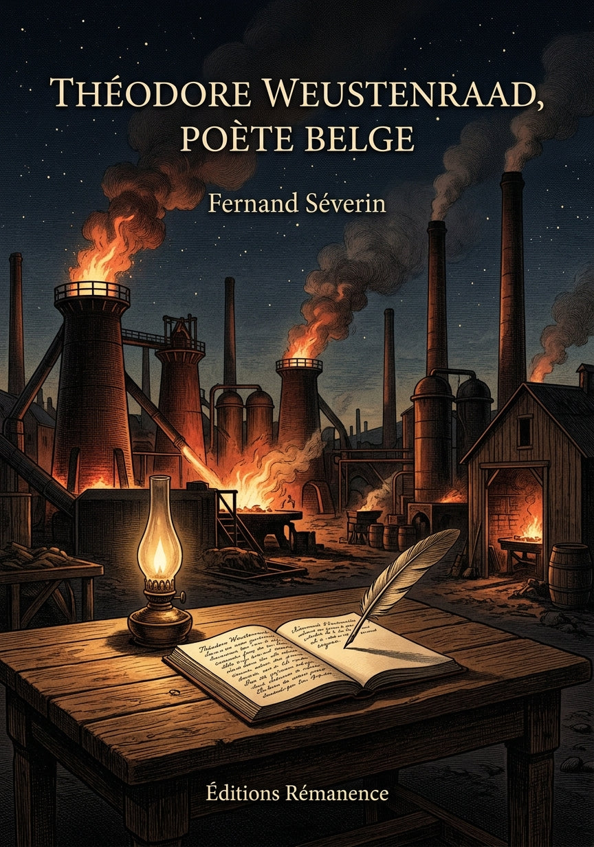 Livre Théodore Weustenraad, poète belge par Fernand Séverin - Couverture - Editions Remanence