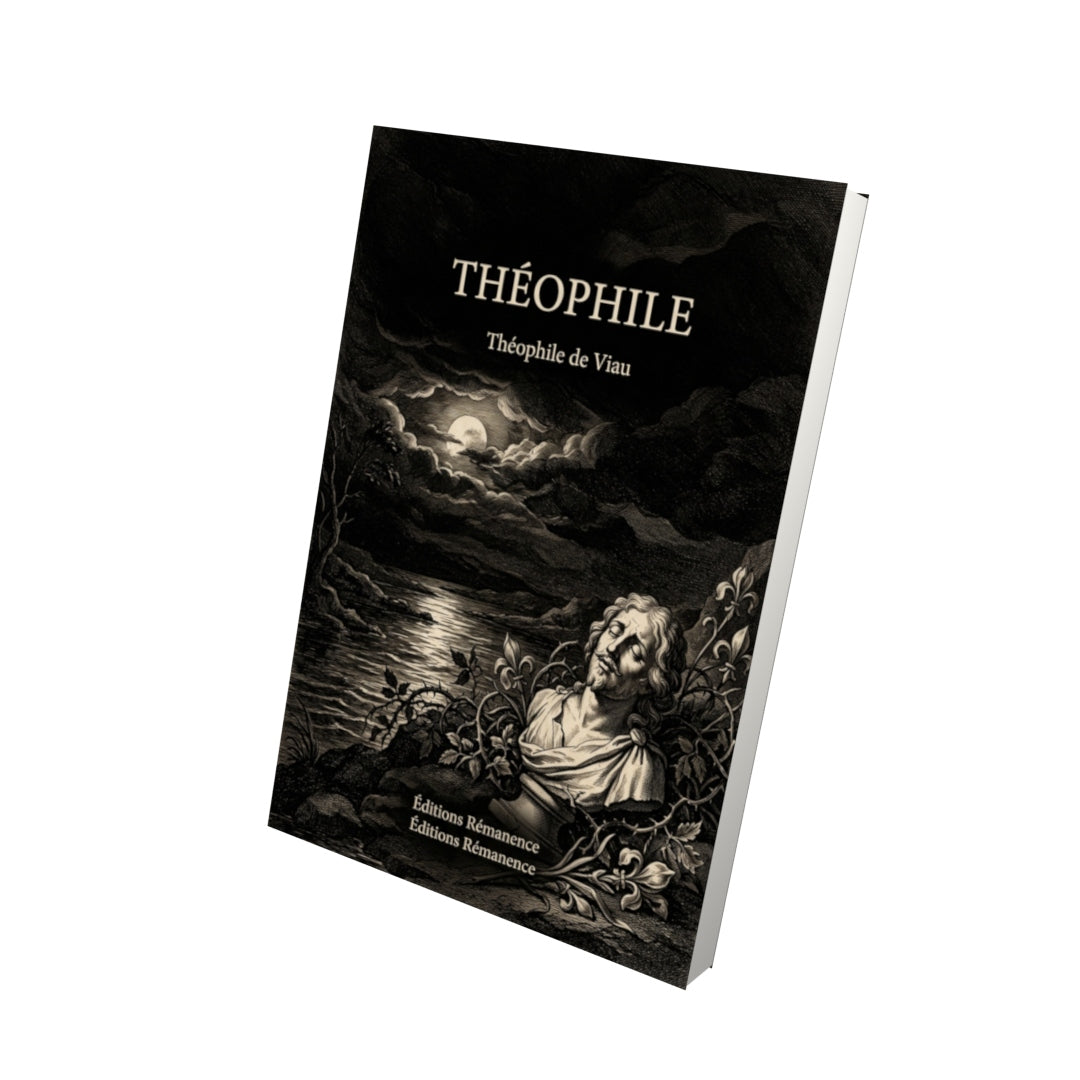Livre Théophile par Théophile de Viau - Vue 3D - Editions Remanence