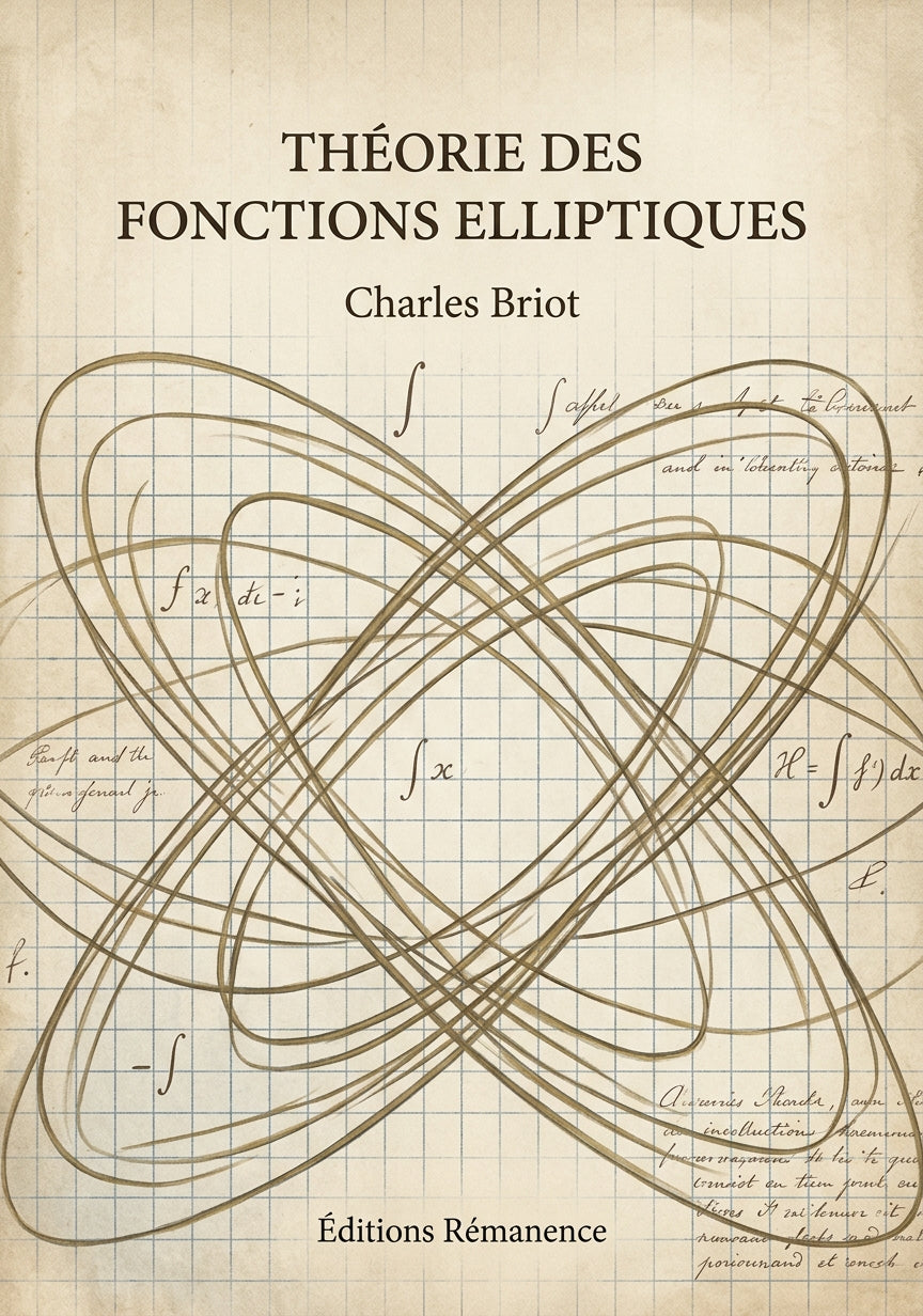 Théorie des Fonctions Elliptiques - Charles Briot (Couverture)