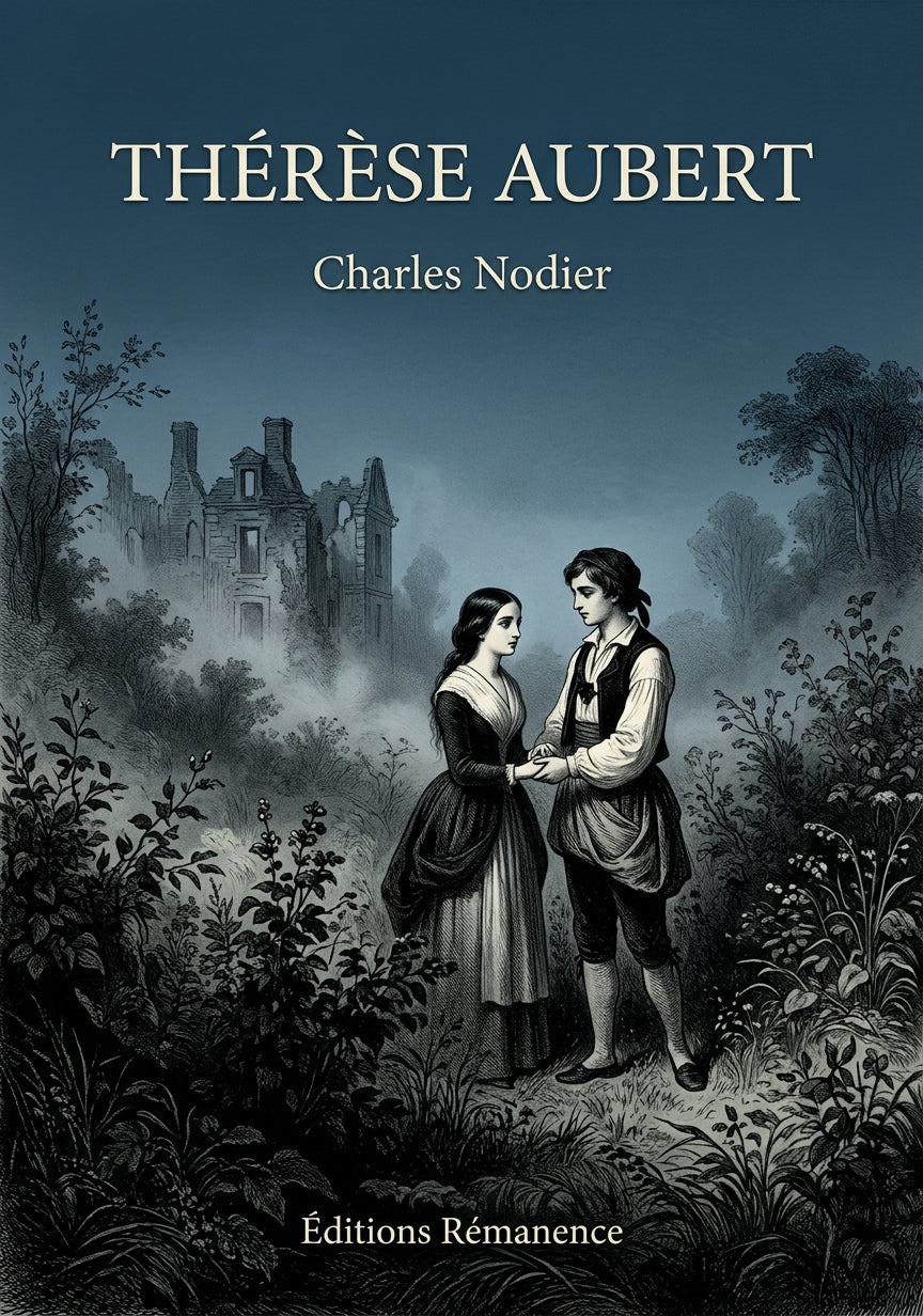 Livre Thérèse Aubert par Charles Nodier - Couverture - Editions Remanence