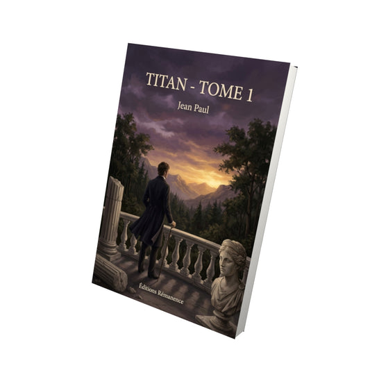 Livre Titan - Tome 1 par Jean Paul - Vue 3D - Editions Remanence