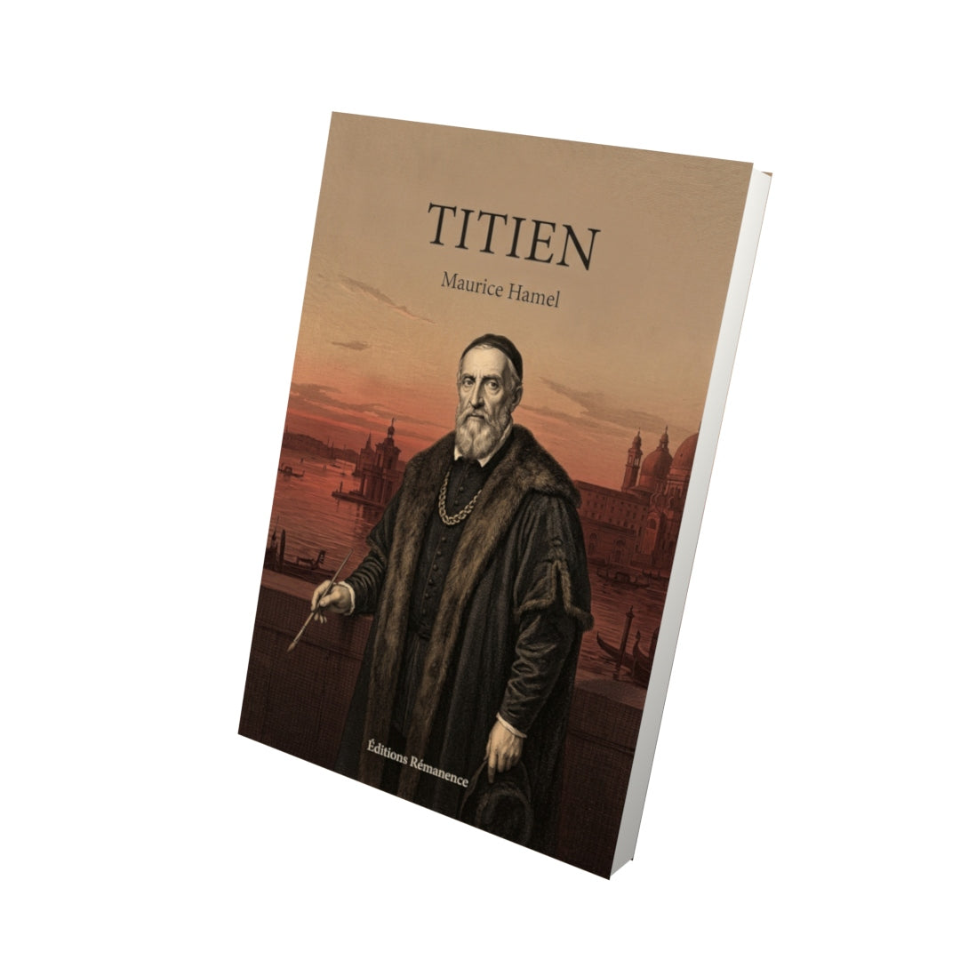 Livre Titien par Maurice Hamel - Vue 3D - Editions Remanence