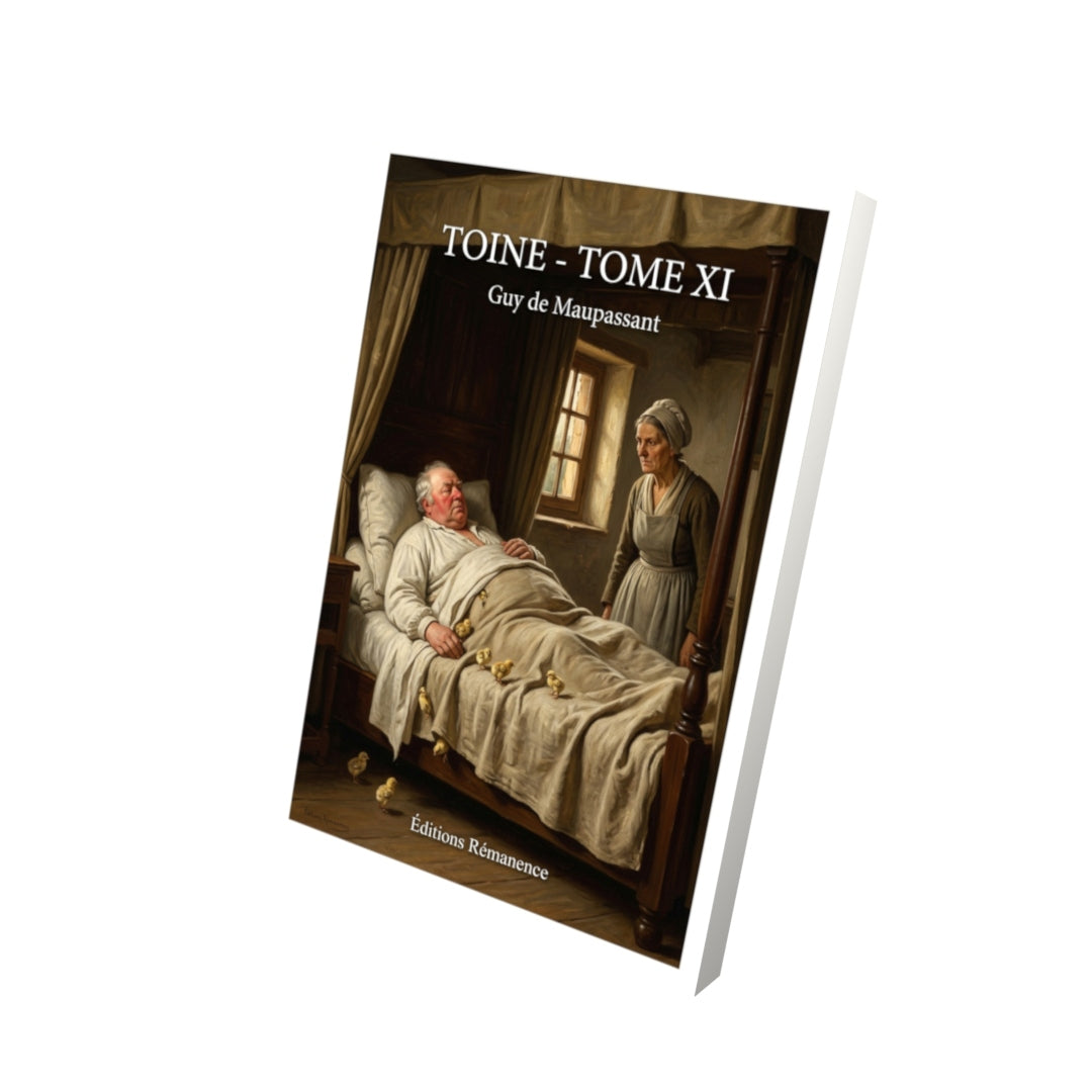 Livre Toine - Tome XI par Guy de Maupassant - Vue 3D - Editions Remanence