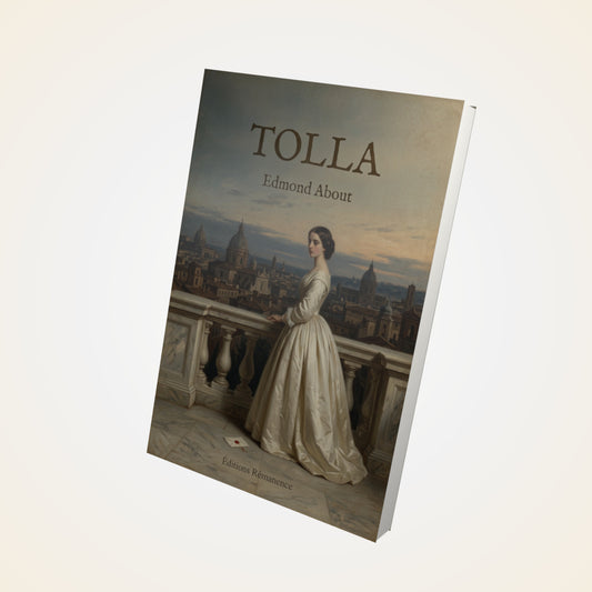 Livre Tolla - Edmond About - Couverture 3D