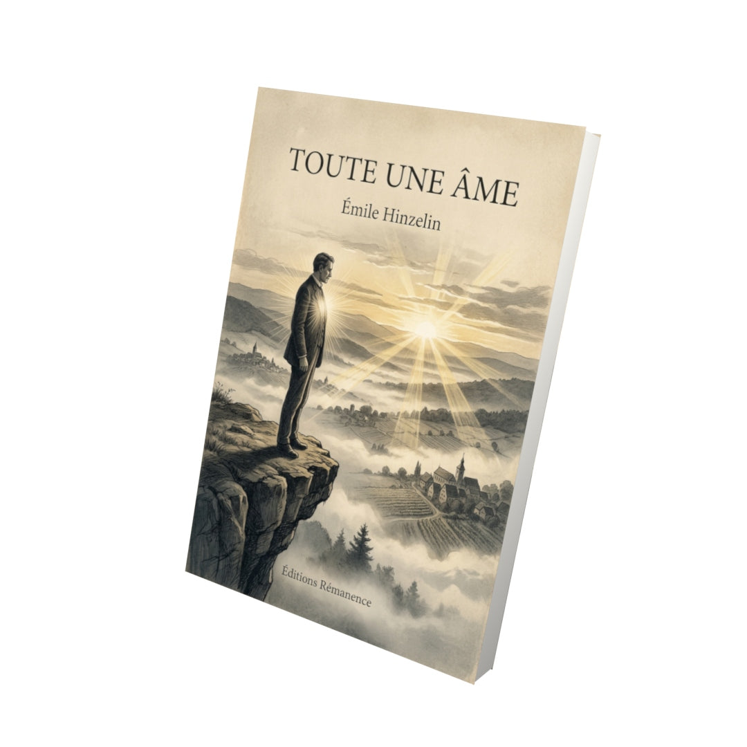 Livre Toute une âme par Émile Hinzelin - Vue 3D - Editions Remanence