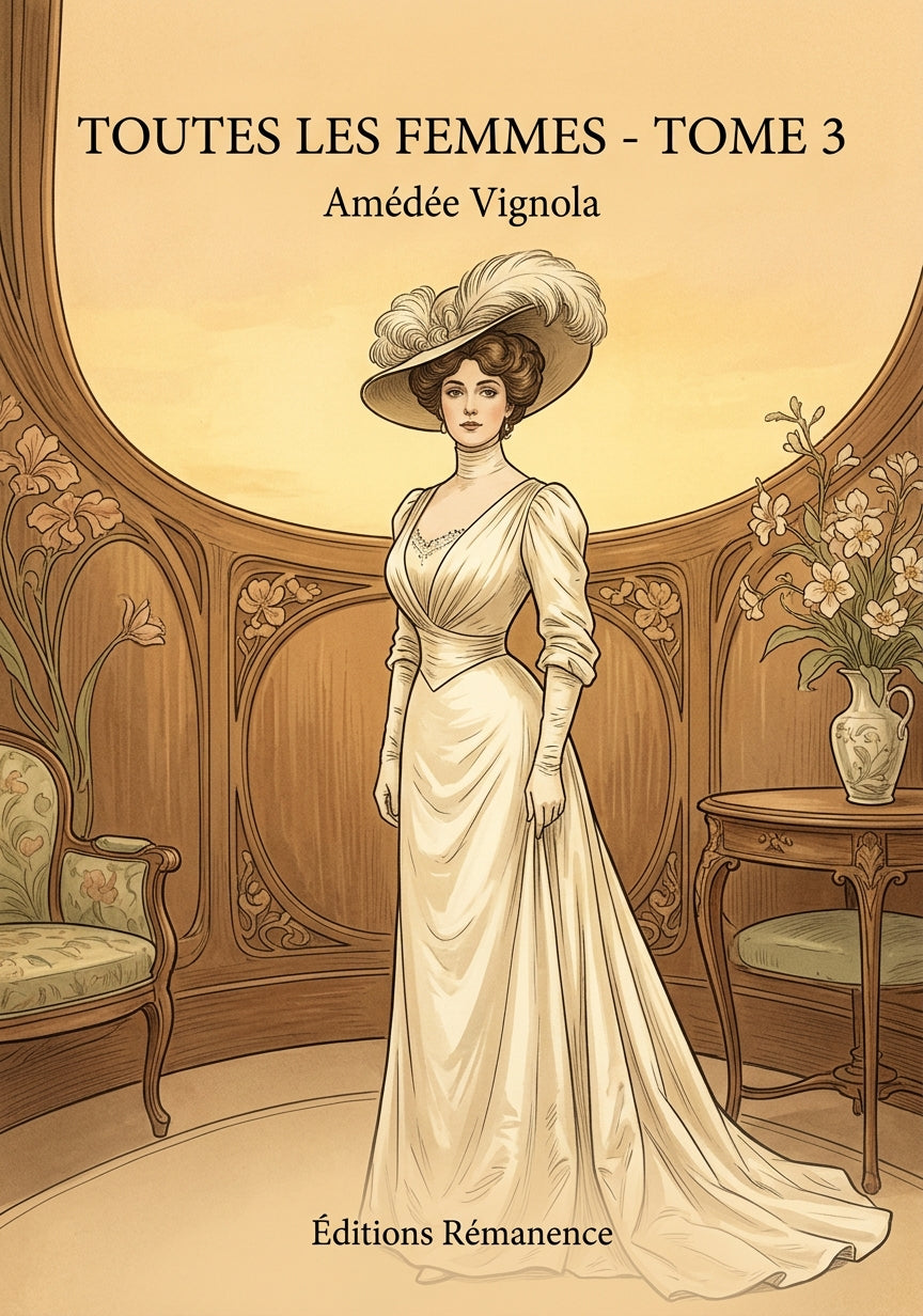 Livre Toutes les femmes - Tome 3 par Amédée Vignola - Couverture - Editions Remanence
