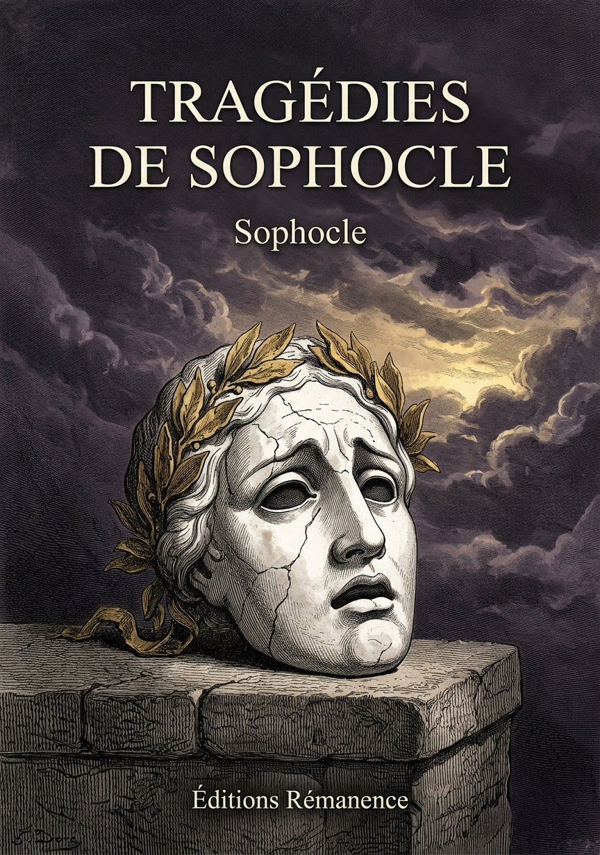 Livre Tragédies de Sophocle par Sophocle - Couverture - Editions Remanence