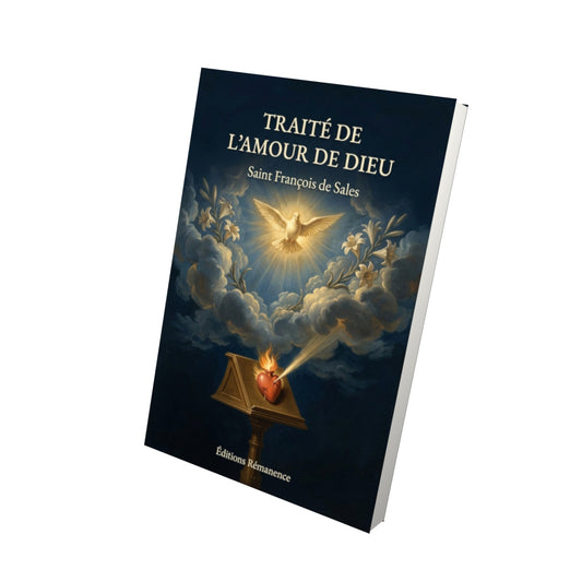 Livre Traité de l'amour de Dieu - Saint François de Sales - Vue 3D - Editions Remanence