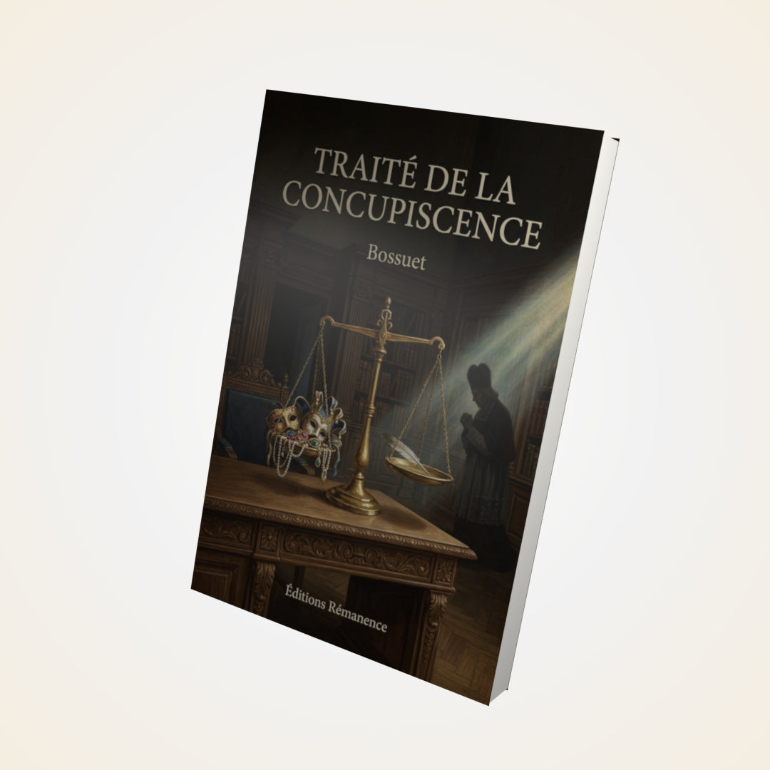 Livre Traité de la concupiscence - Bossuet - Couverture 3D
