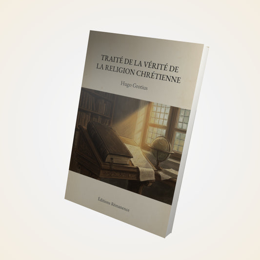 Livre Traité de la Vérité de la Religion Chrétienne - Hugo Grotius - Couverture 3D