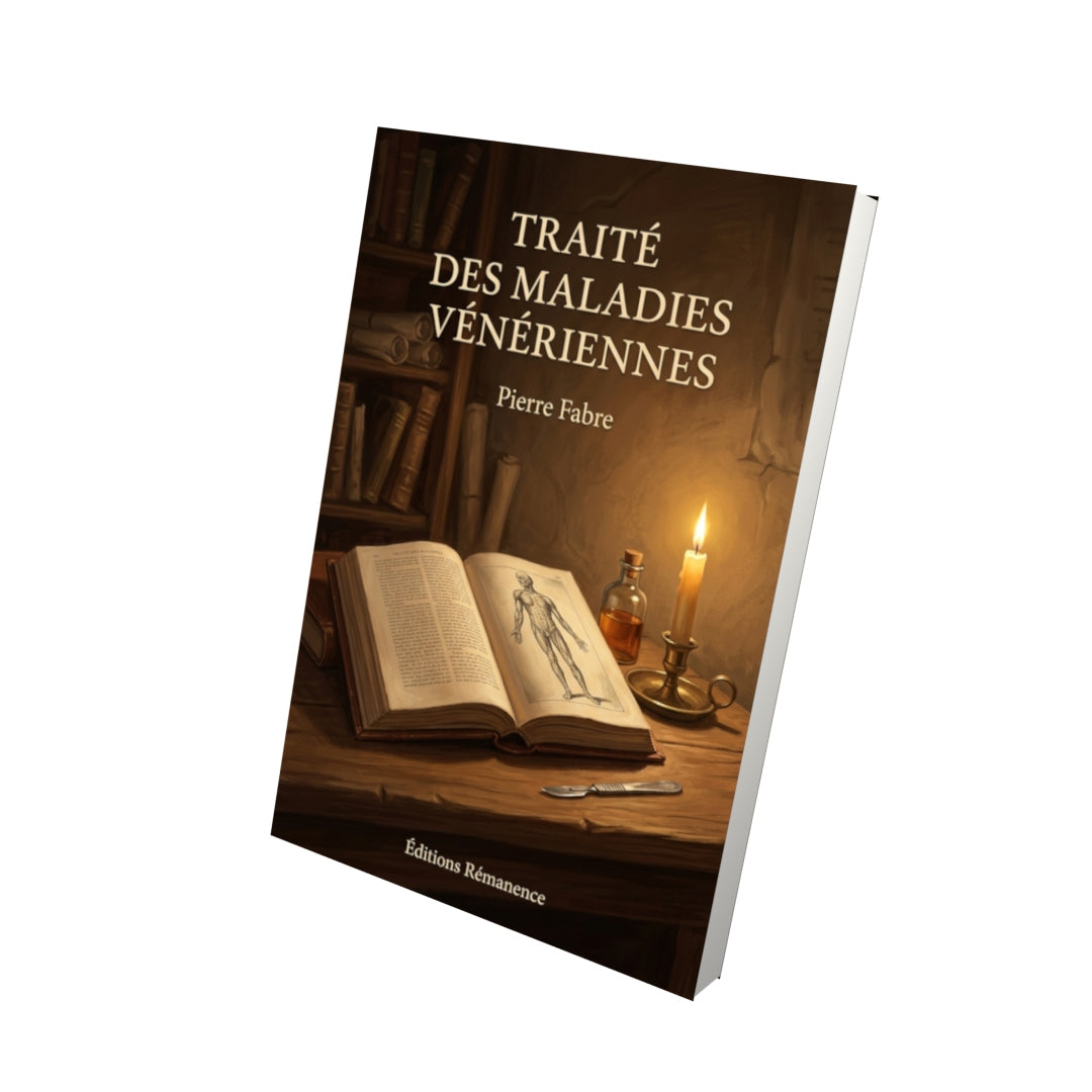 Livre Traité des maladies vénériennes par Pierre Fabre - Vue 3D - Editions Remanence