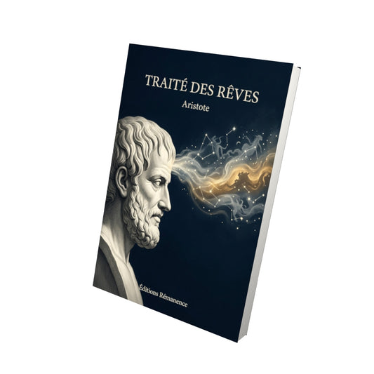 Livre Traité des rêves - Aristote - Vue 3D - Editions Remanence