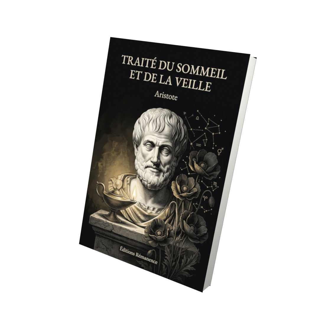Livre Traité du sommeil et de la veille - Aristote - Vue 3D - Editions Remanence