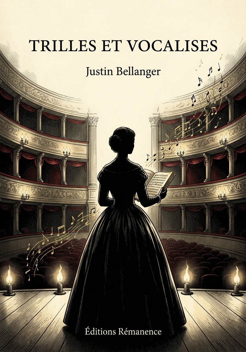 Livre Trilles et Vocalises par Justin Bellanger - Couverture - Editions Remanence