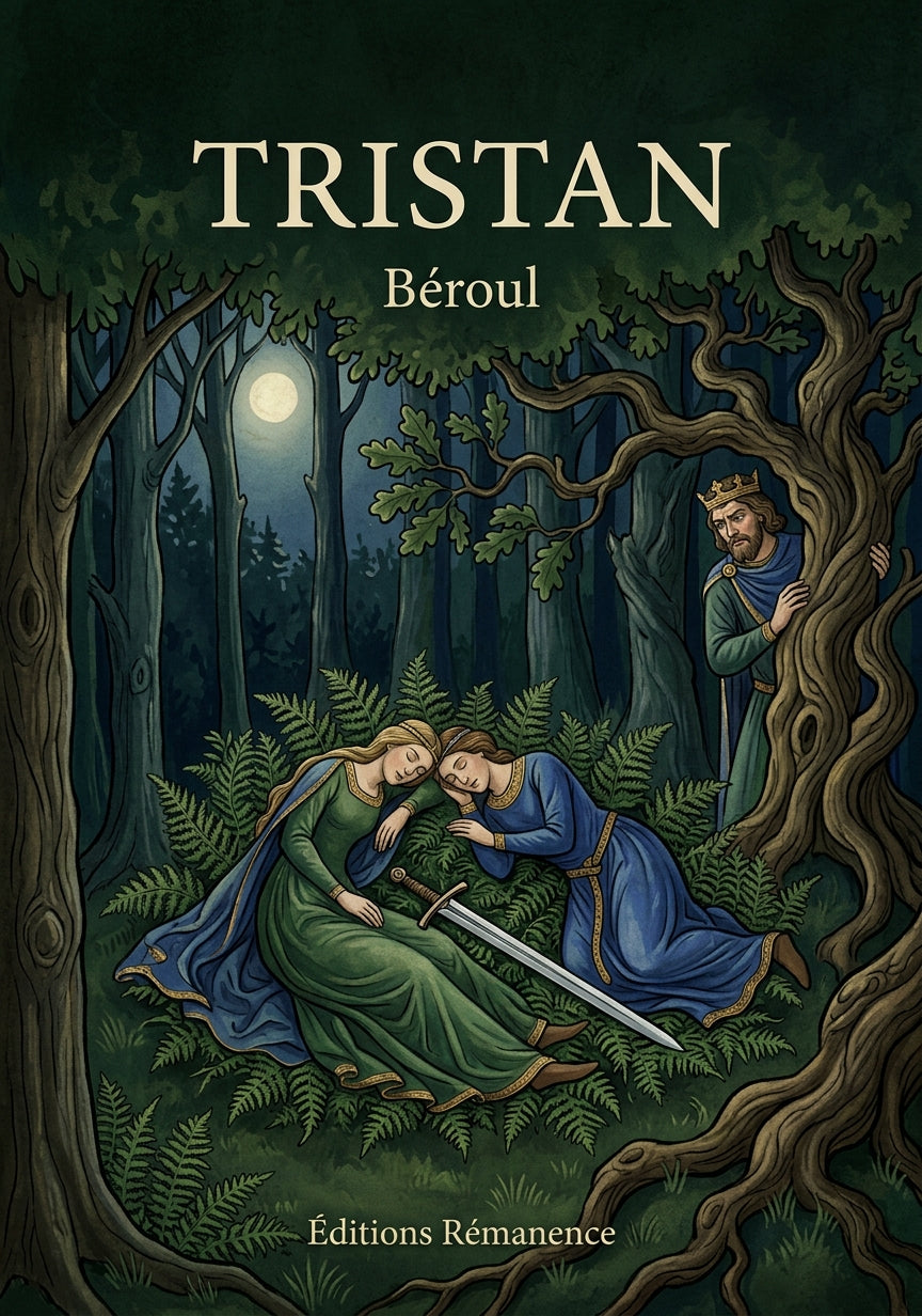 Livre Tristan par Béroul - Couverture - Editions Remanence