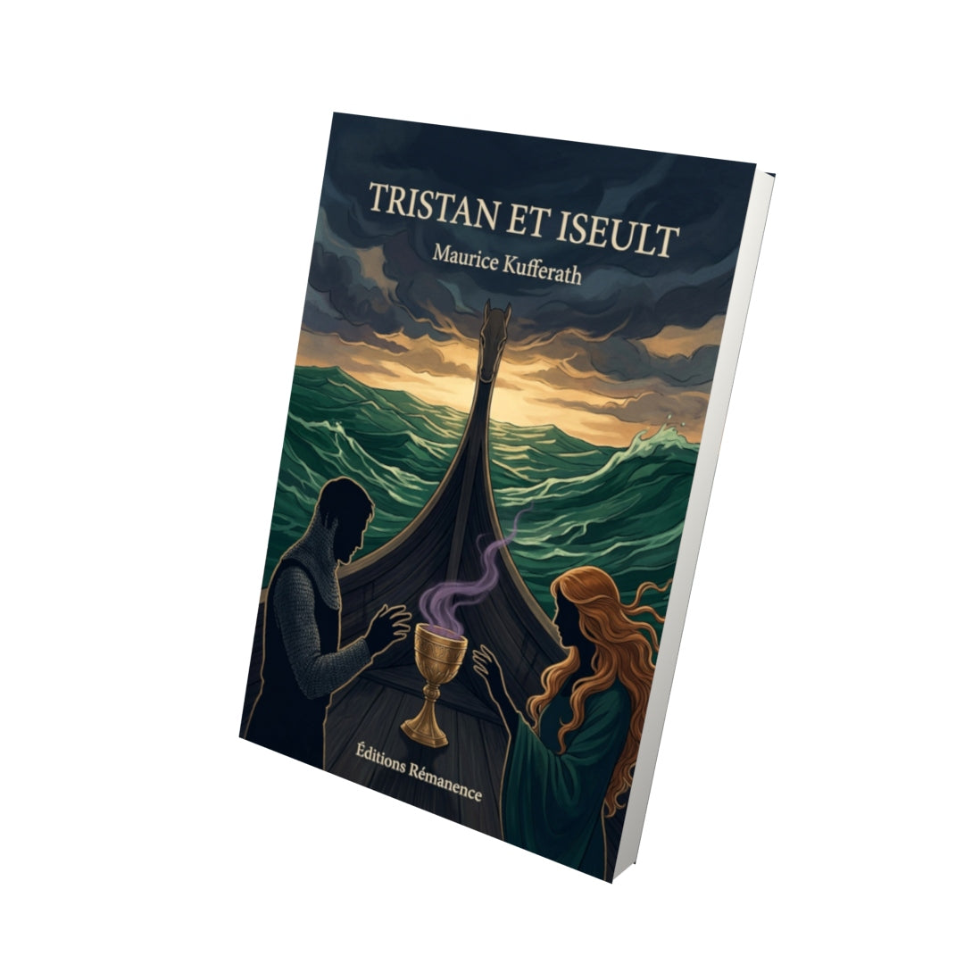 Livre Tristan et Iseult par Maurice Kufferath - Vue 3D - Editions Remanence