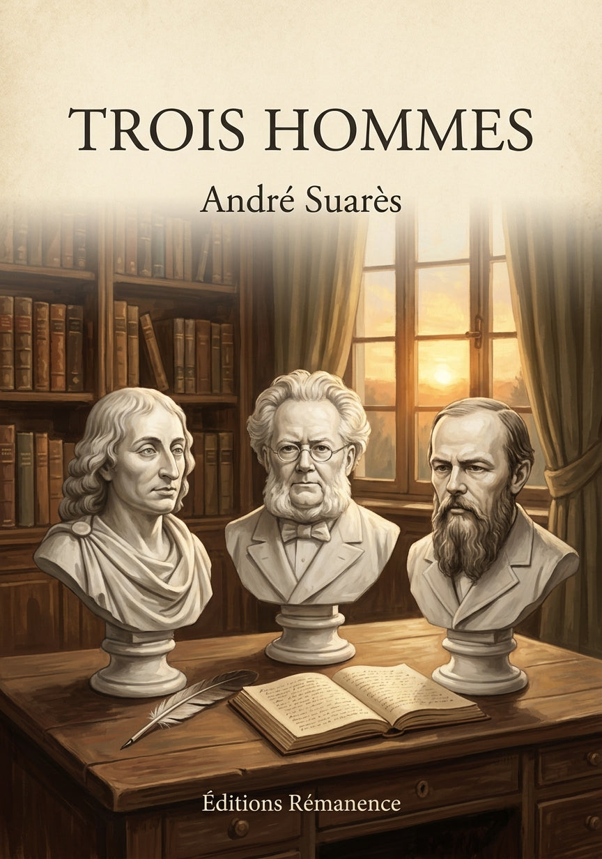 Trois hommes - André Suarès (Couverture)