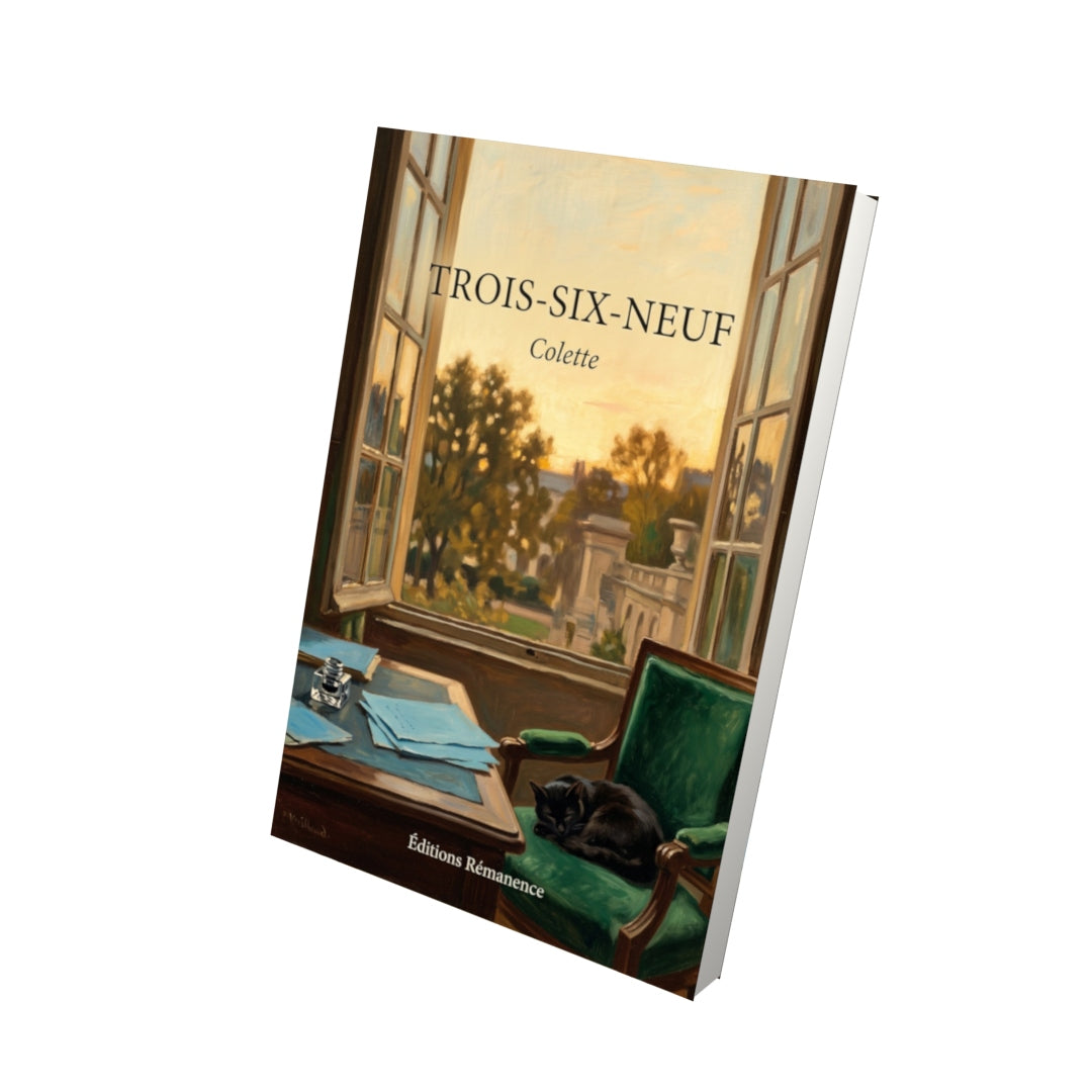 Livre Trois-six-neuf par Colette - Vue 3D - Editions Remanence