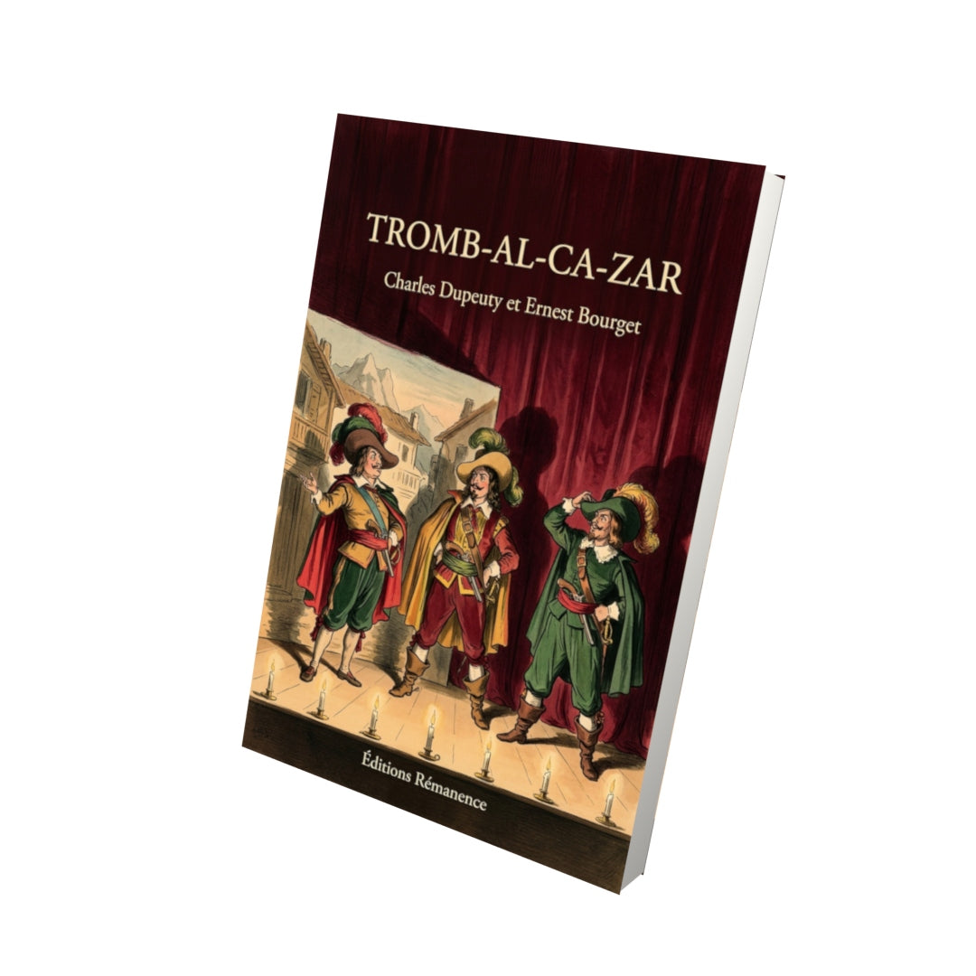 Livre Tromb-Al-Ca-Zar par Charles Dupeuty et Ernest Bourget - Vue 3D - Editions Remanence