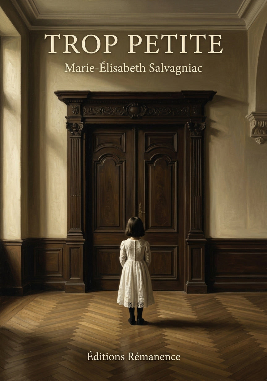 Livre Trop petite par Marie-Élisabeth Salvagniac - Couverture - Editions Remanence