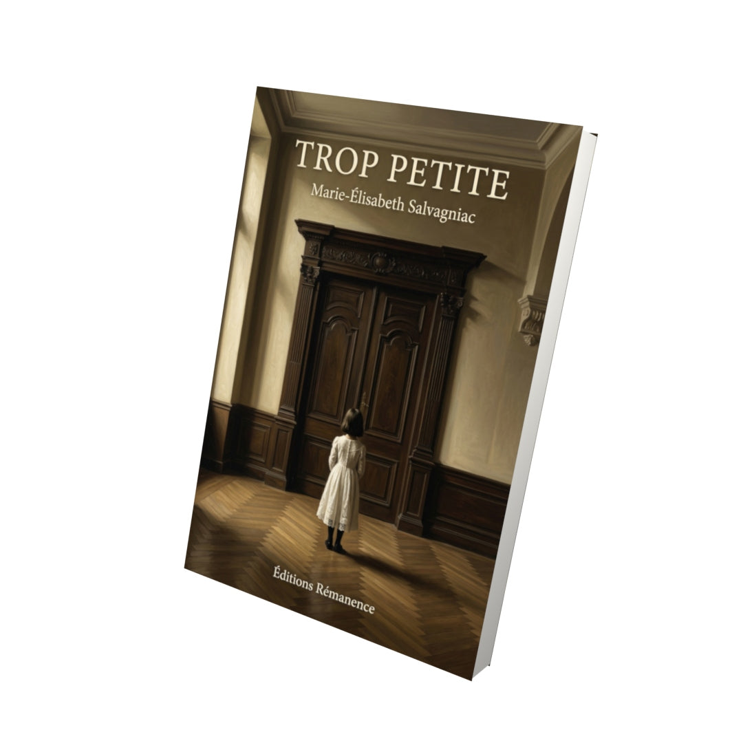 Livre Trop petite par Marie-Élisabeth Salvagniac - Vue 3D - Editions Remanence