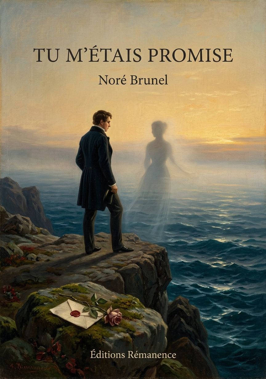 Livre Tu m’étais promise par Noré Brunel - Couverture - Editions Remanence