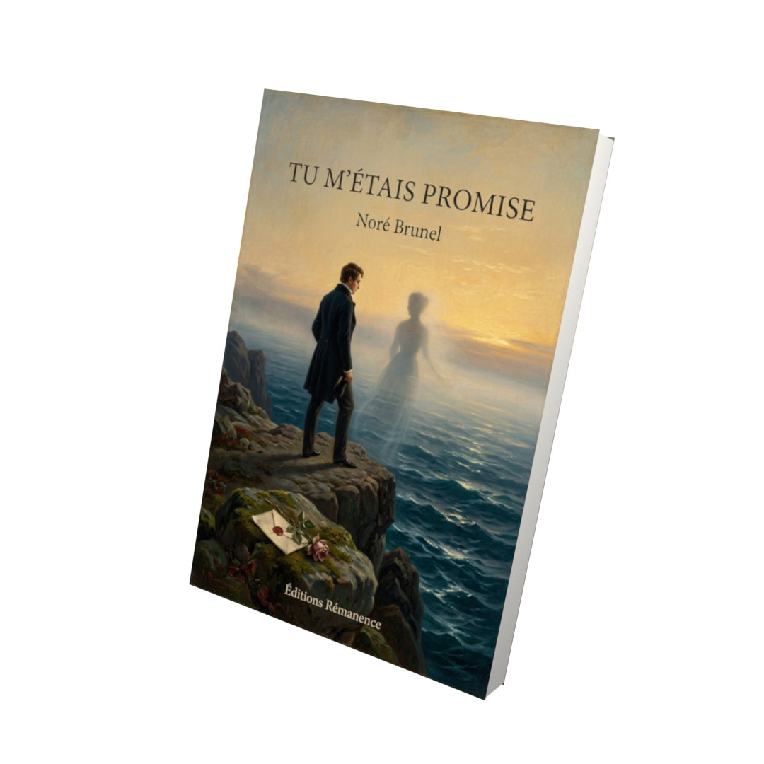 Livre Tu m’étais promise par Noré Brunel - Vue 3D - Editions Remanence
