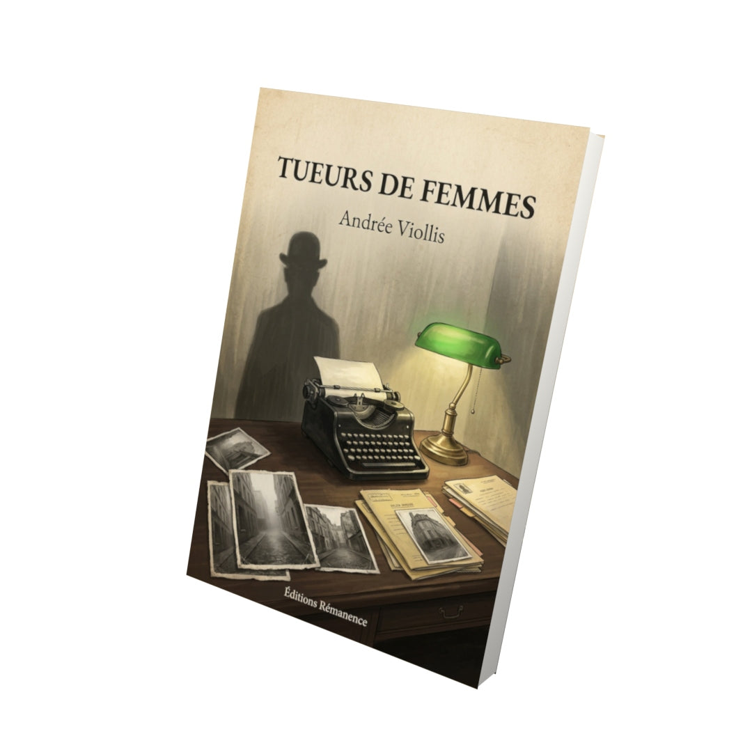 Livre Tueurs de femmes - Andrée Viollis - Vue 3D - Editions Remanence
