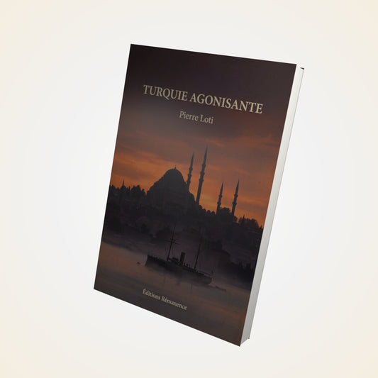 Livre Turquie agonisante - Pierre Loti - Couverture 3D