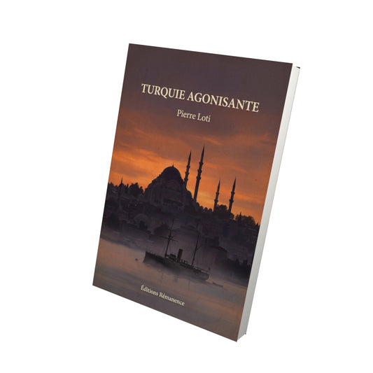 Livre Turquie agonisante - Pierre Loti - Vue 3D - Editions Remanence