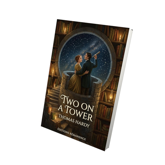 Livre Two on a Tower – Thomas Hardy - Vue 3D - Editions Remanence