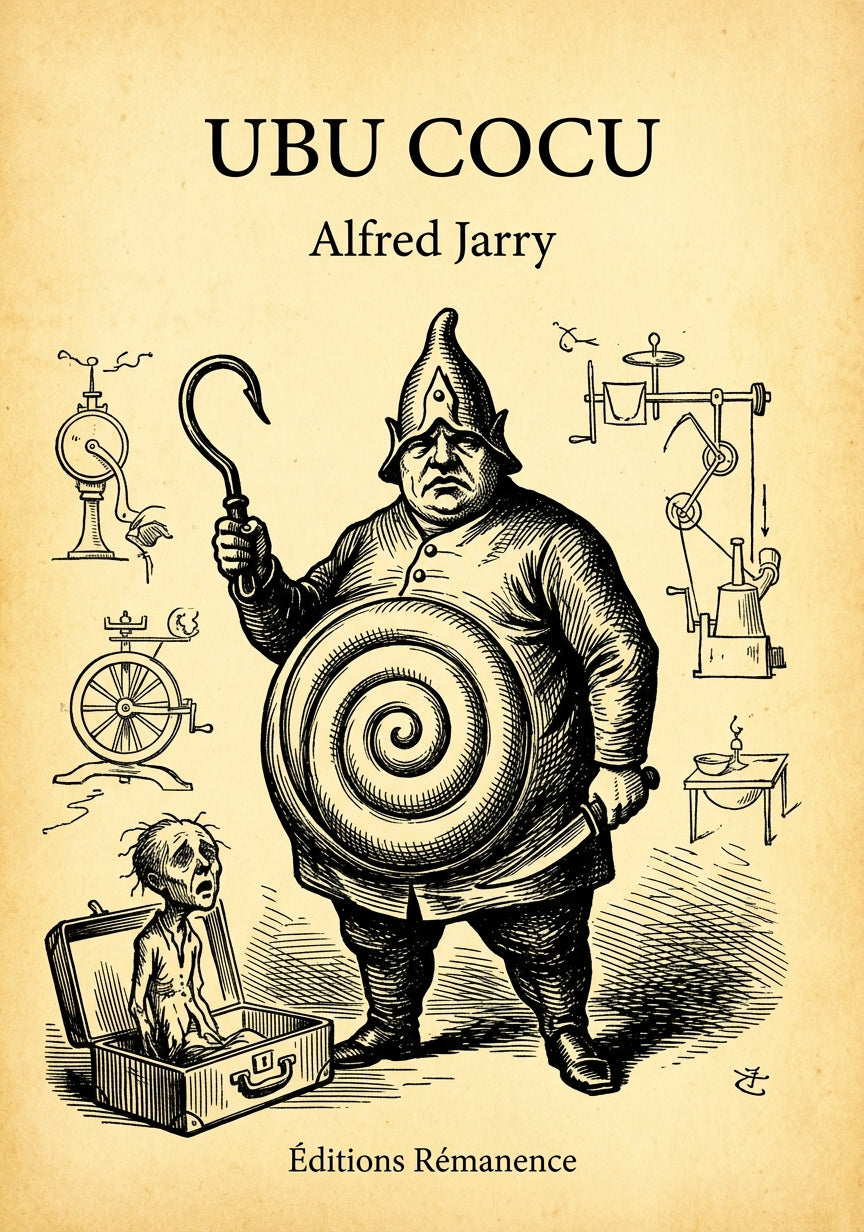 Livre Ubu cocu par Alfred Jarry - Couverture - Editions Remanence