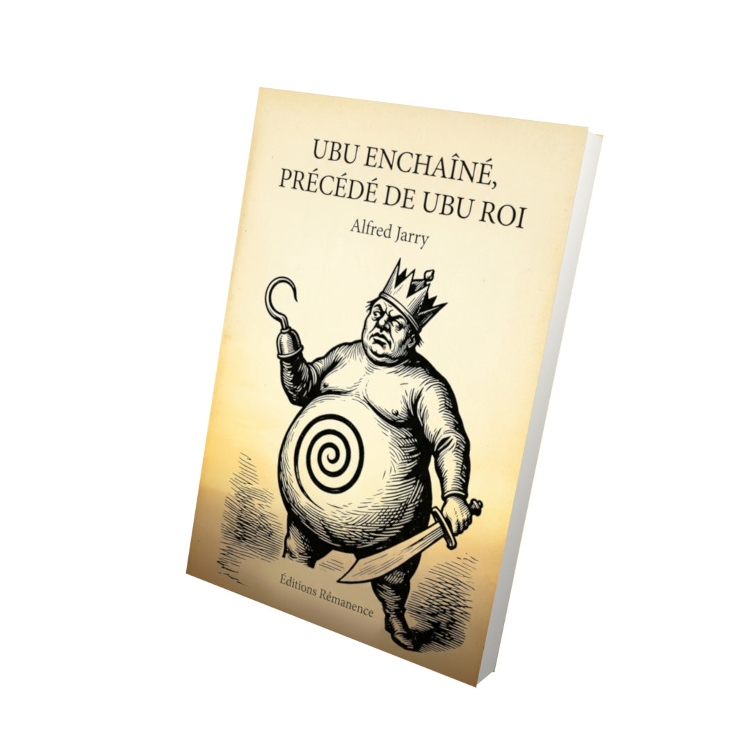 Livre Ubu enchaîné, précédé de Ubu roi par Alfred Jarry - Vue 3D - Editions Remanence